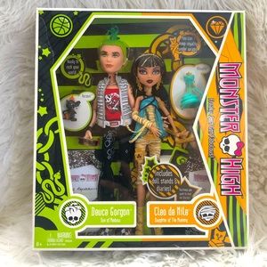 Monster High CLEO DE NILE & DEUCE GORGON 2009 Set